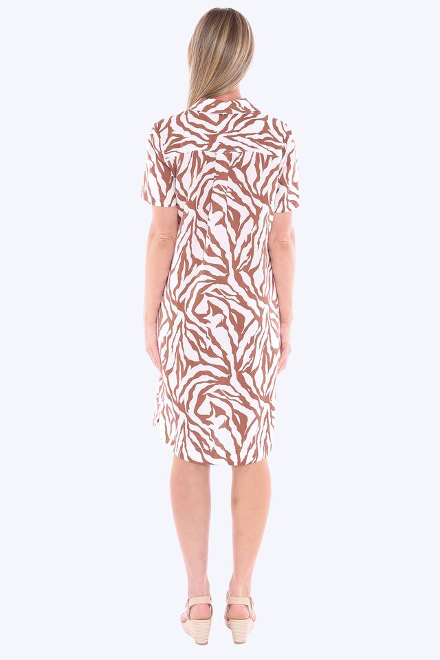 Jump Zebra Mono Dress