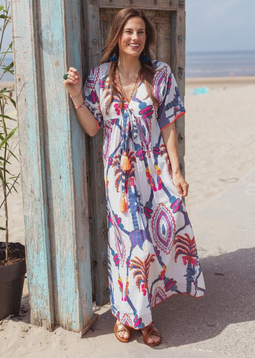 Place Du Soleil Rosa Dress Blue Bird