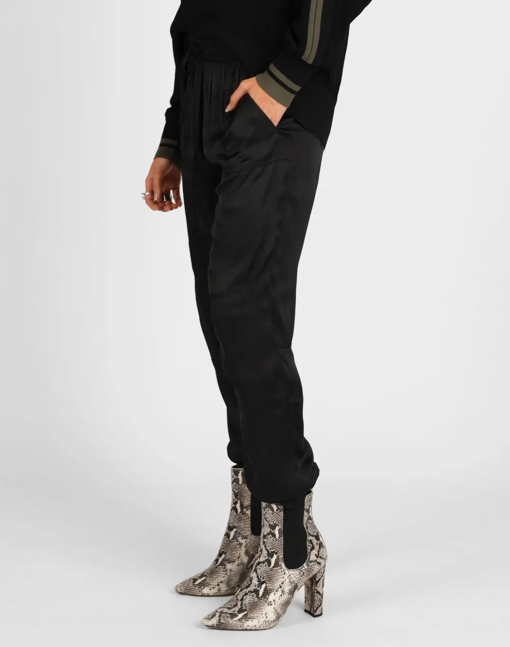 Storm Slouch Satin Pant