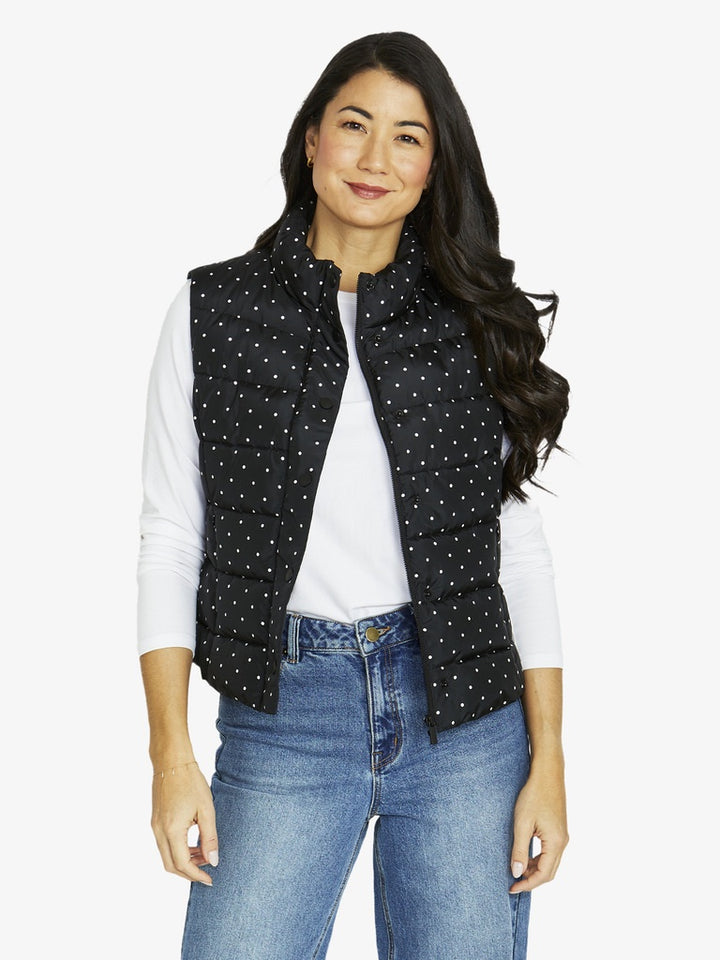 Jump Spot Quilted Vest