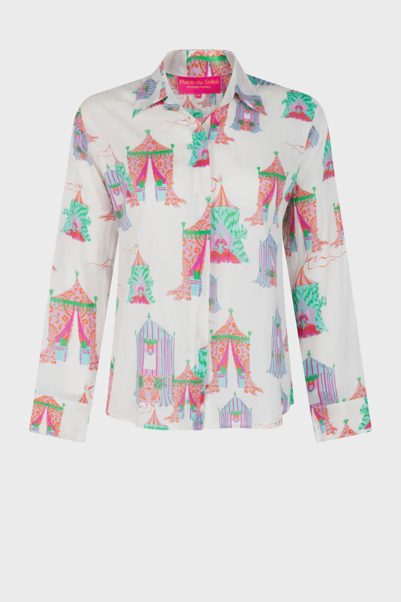 Place Du Soleil Tea Tents Blouse