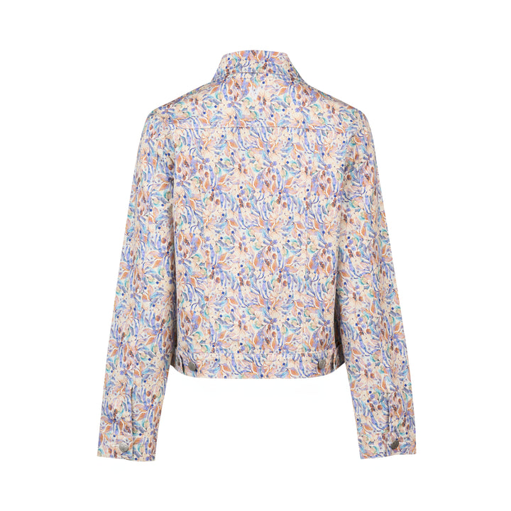 Vassalli Printed Denim Jacket