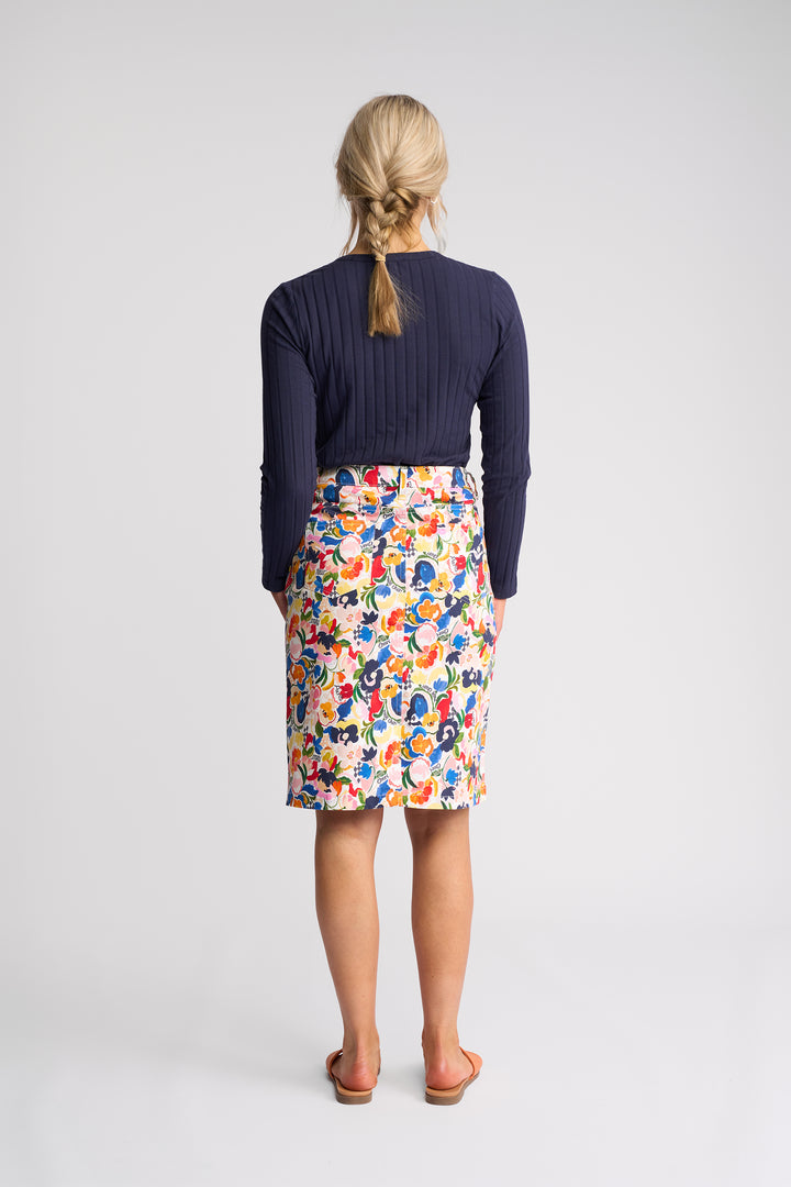 Vassalli Poppy Skirt