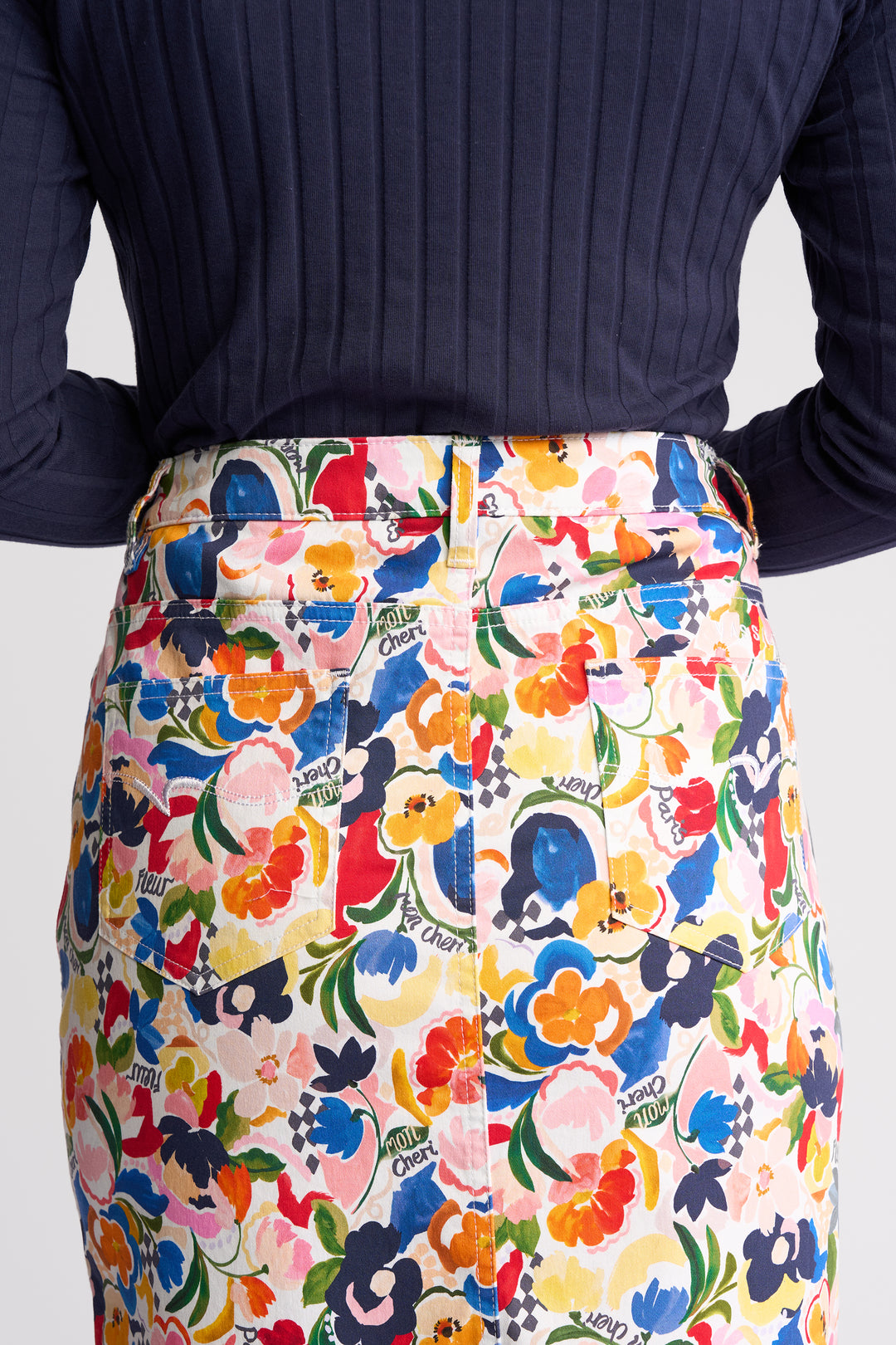 Vassalli Poppy Skirt