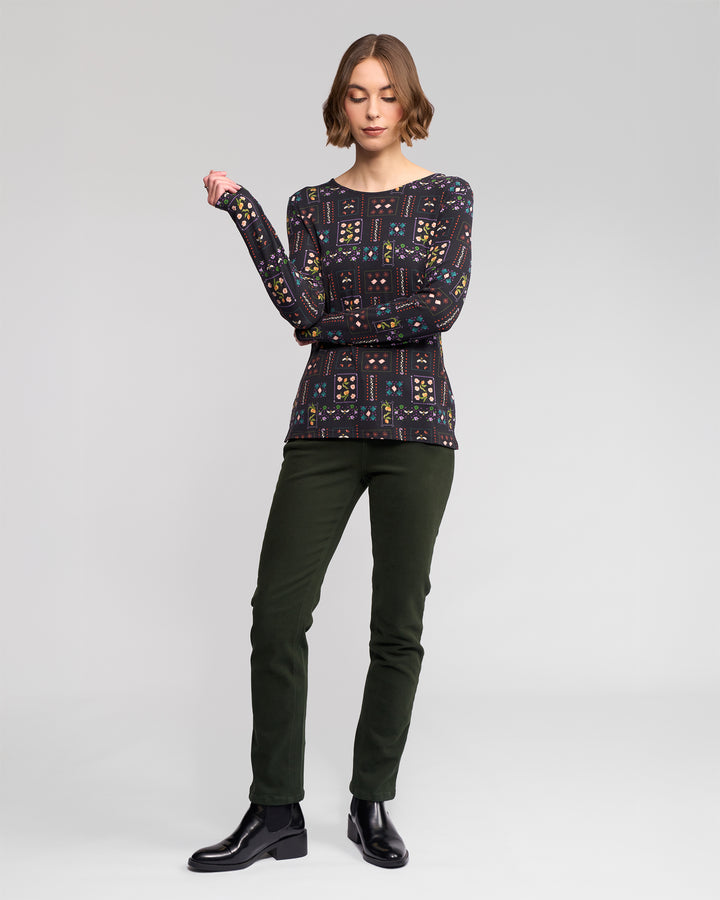 Vassalli Staple Knit Top