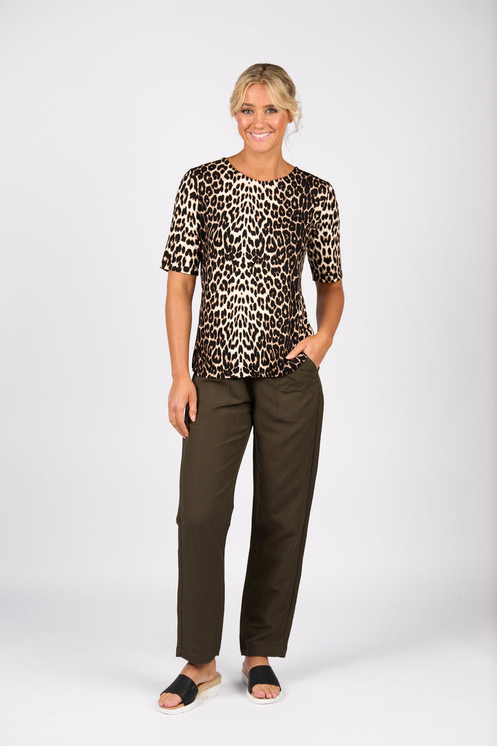 Vassalli  Round Neck Top