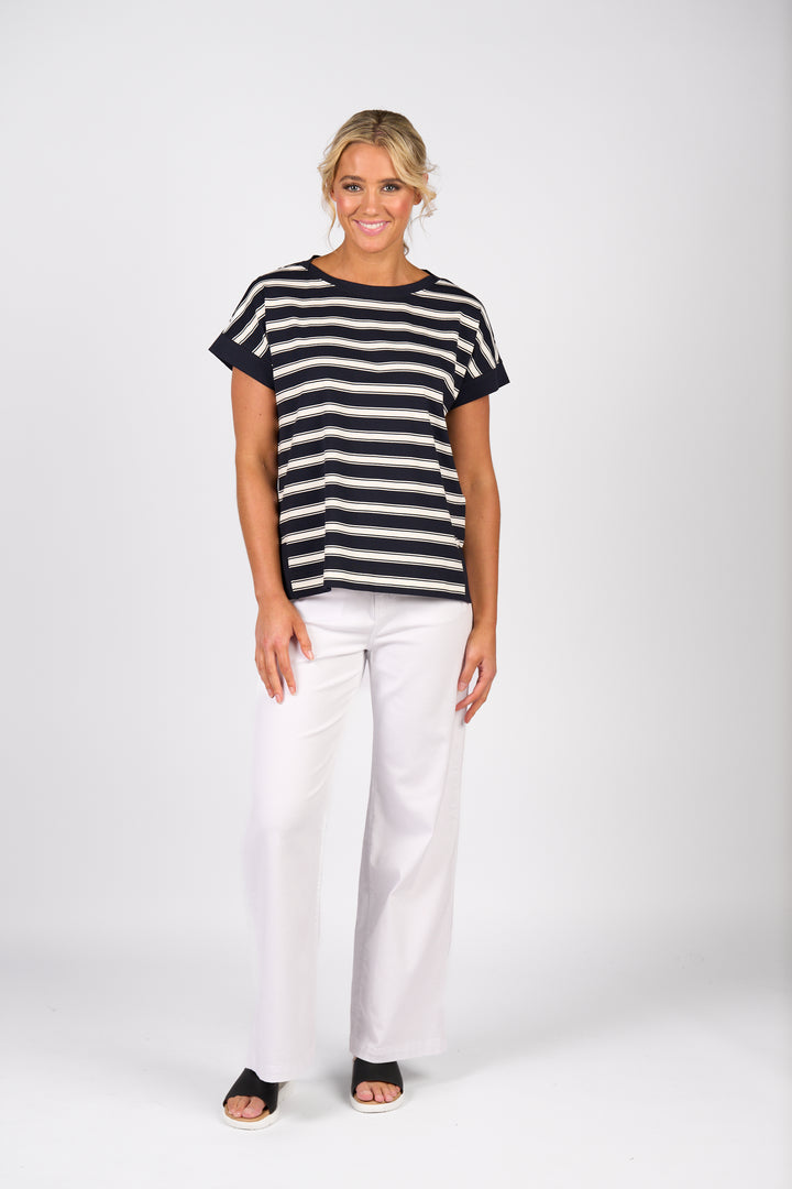 Vassalli Drop Sleeve Top 4363S