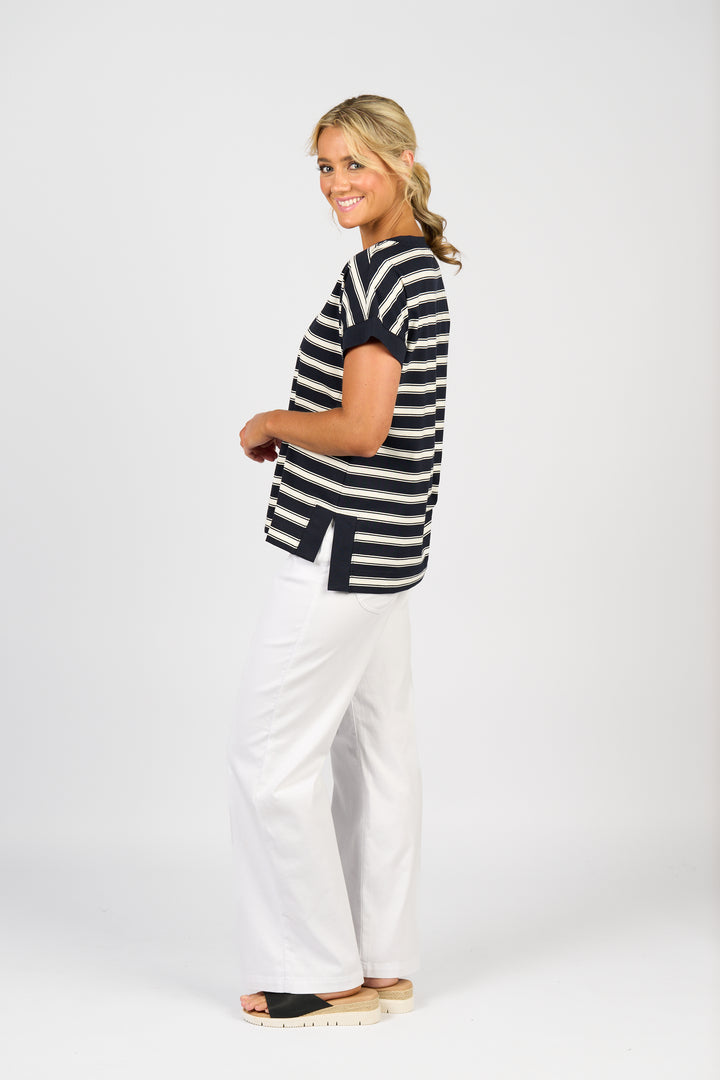 Vassalli Drop Sleeve Top 4363S