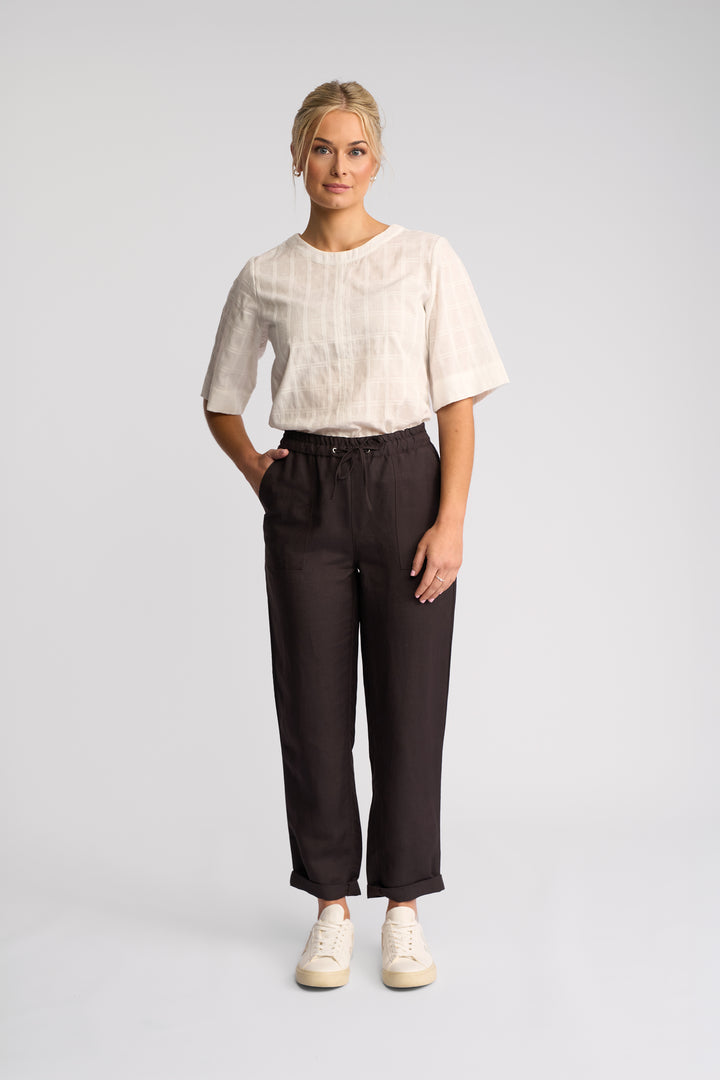 Vassalli Oxford Slim Leg Pants
