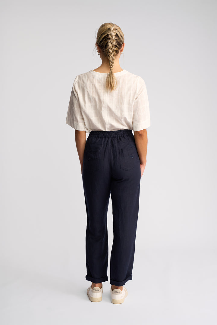 Vassalli Oxford Slim Leg Pants