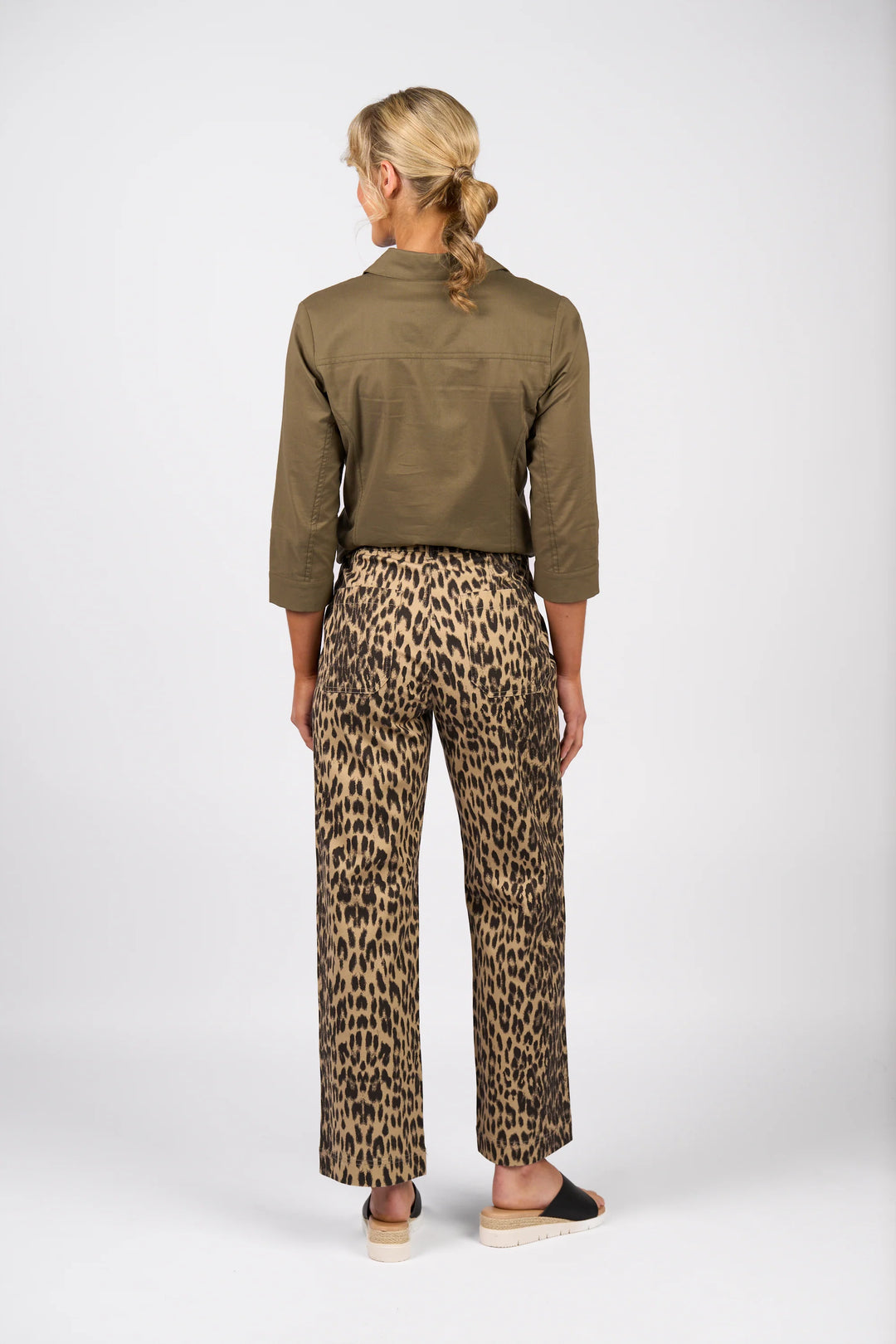 Vassalli Wide Leg Ankle Grazer Jean