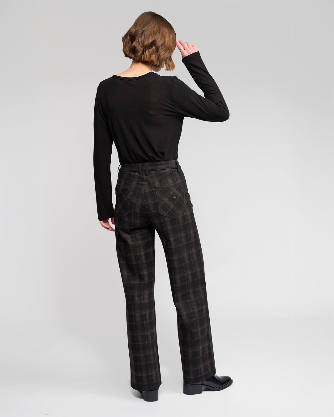 Vassalli Wide Leg Full Length Ponti Pant