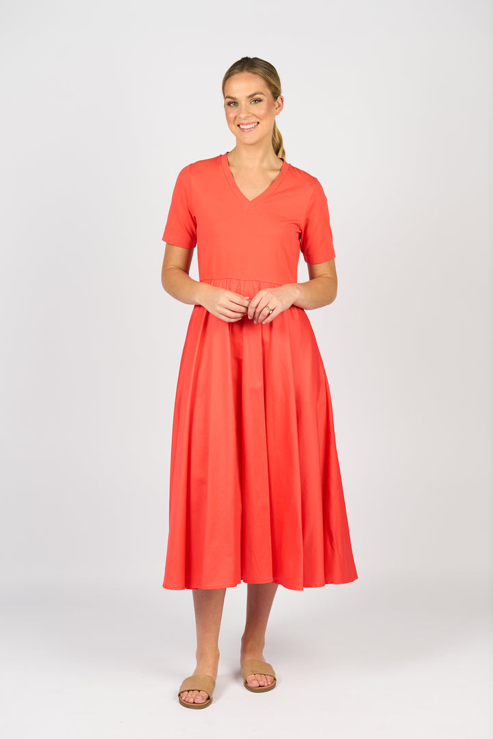 Vassalli T-Shirt Dress with Pockets