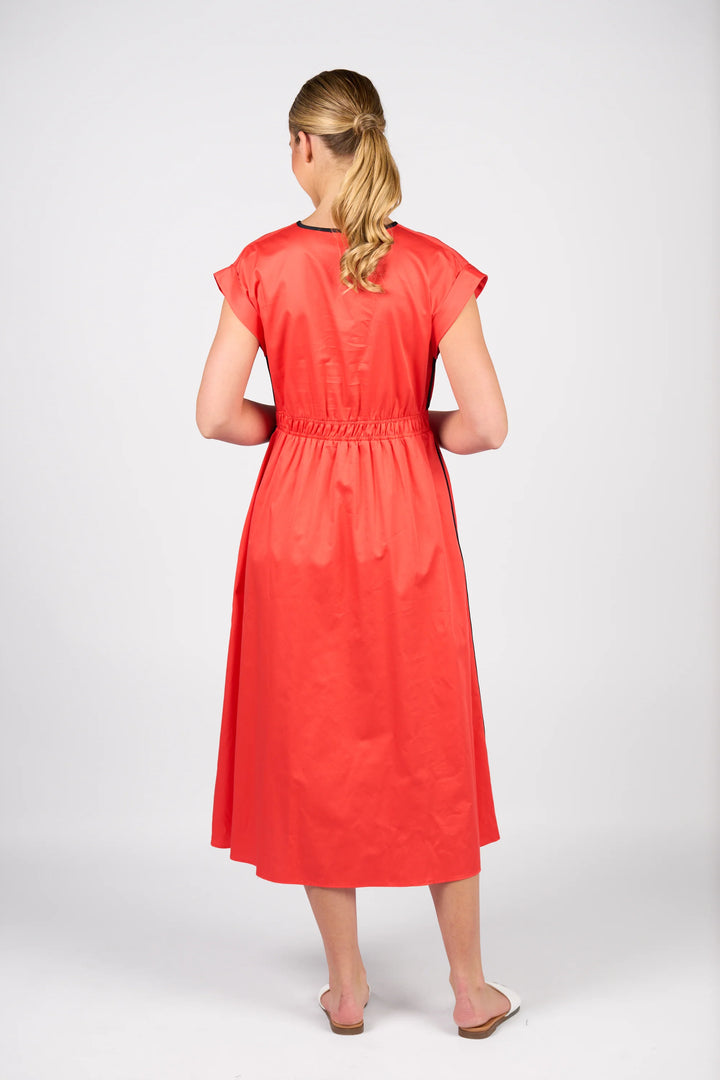 Vassalli Shirred Waist Dress