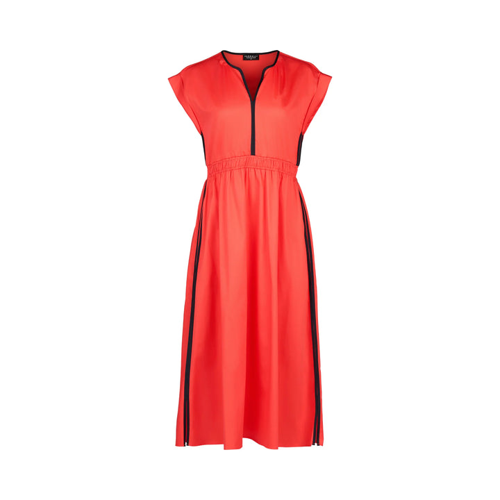 Vassalli Shirred Waist Dress