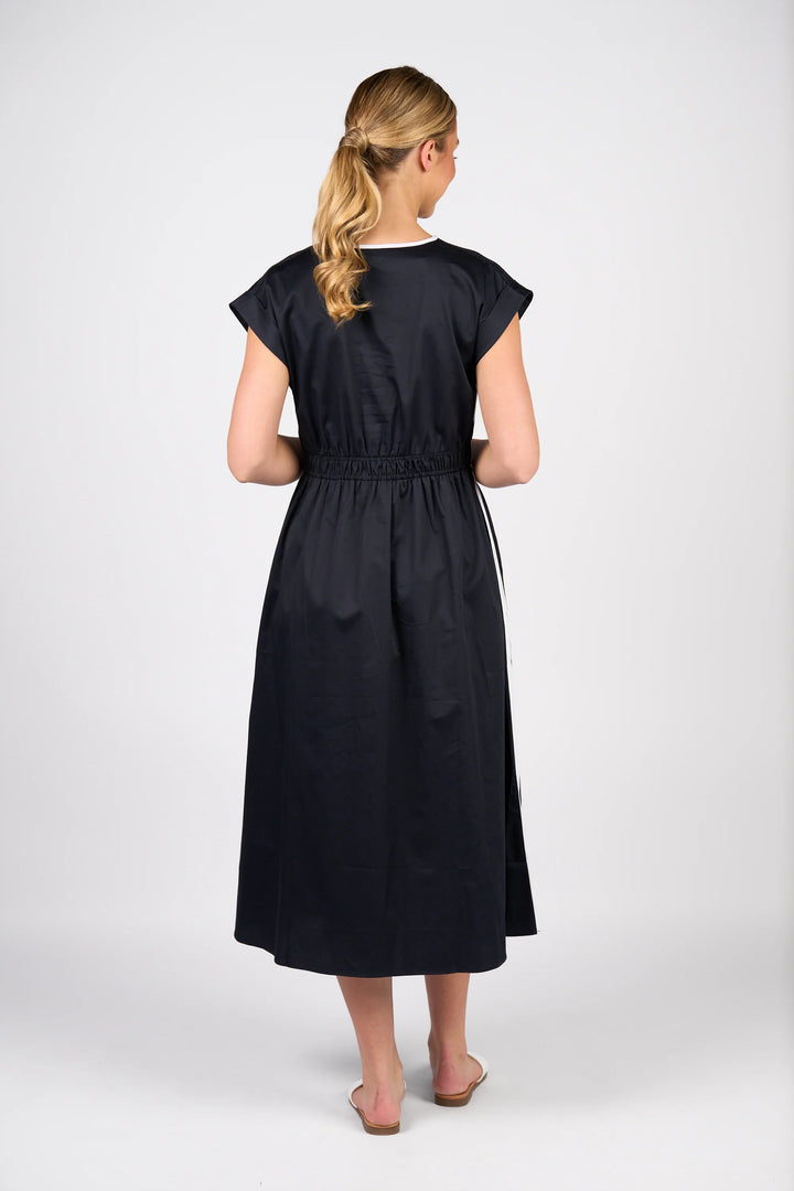 Vassalli Shirred Waist Dress