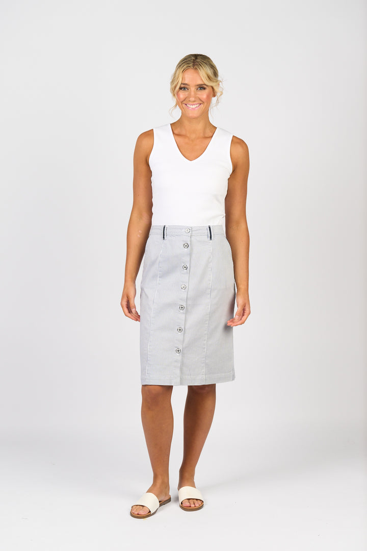 Vassalli Knee Length Skirt