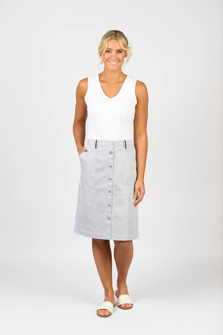 Vassalli Knee Length Skirt