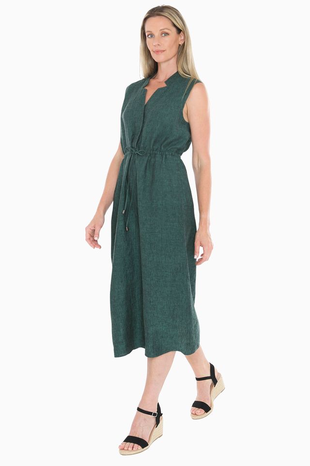 Jump Drawstring Waist Dress