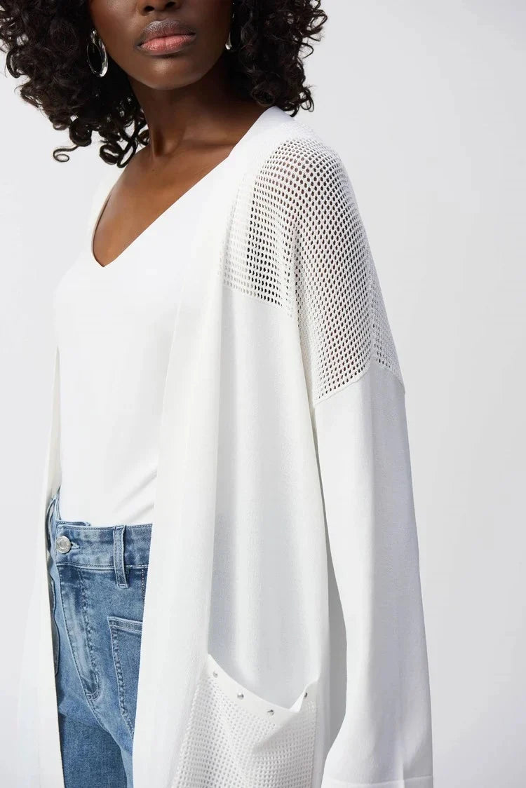 Joseph Ribkoff Minimalistic Long Cardigan