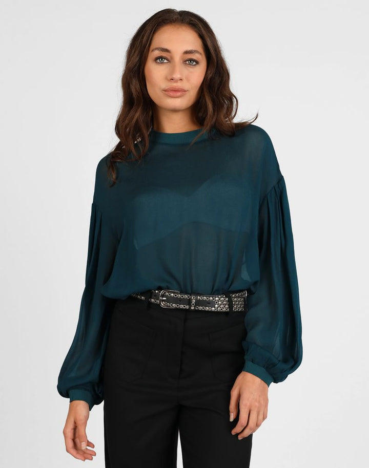Storm Sleeve Detail Top