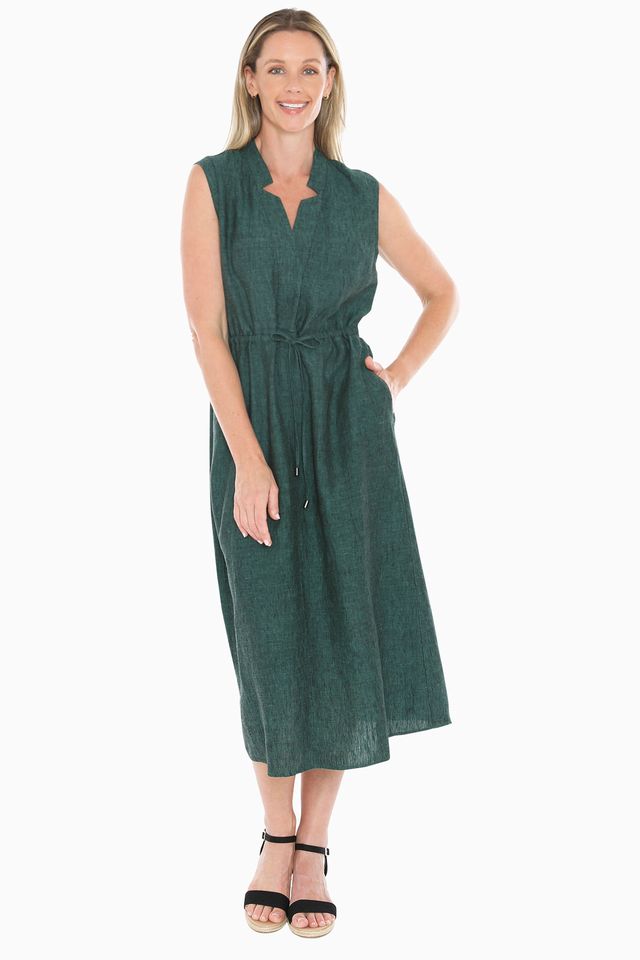 Jump Drawstring Waist Dress